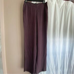 Theory Silk Foulard Trousers